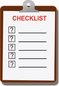 Checklist