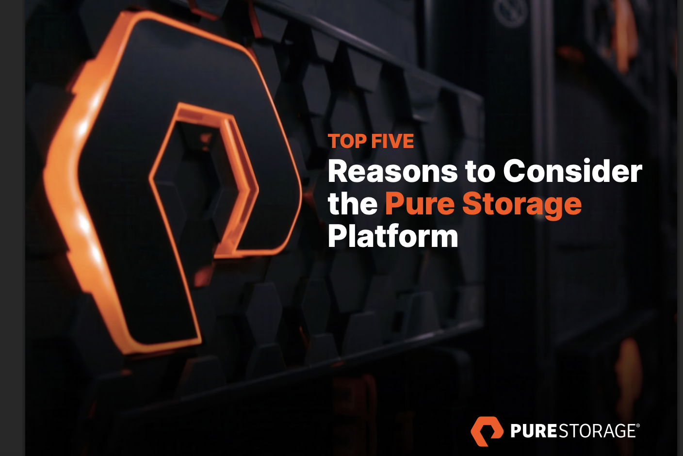 Top 5 Reasons for Pure Storage Platform